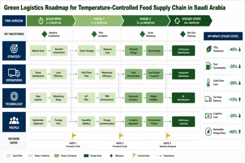 Building a Green Supply Chain: Sustainable Logistics Solutions for the Saudi Market