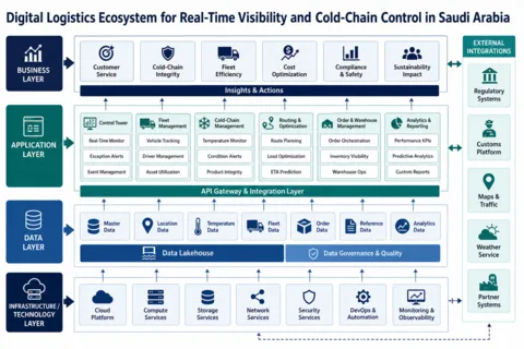 Digital Logistics Solutions to Enhance Visibility and Control Across Saudi Supply Chains