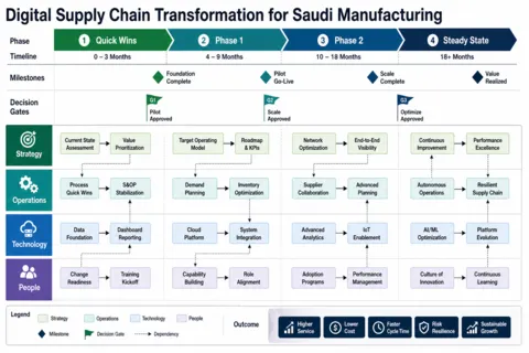 Transforming a Manufacturing Giant’s Supply Chain through Digitalization