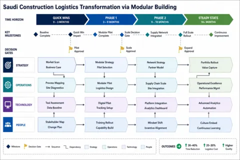 Innovating Construction Logistics with Modular Building Techniques