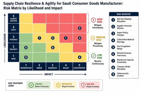 Designing Advanced Supply Chain Resilience and Agility for Manufacturers in Saudi Arabia