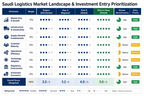 Logistics Market Research and Strategic Analysis to Guide Investment in Saudi Arabia
