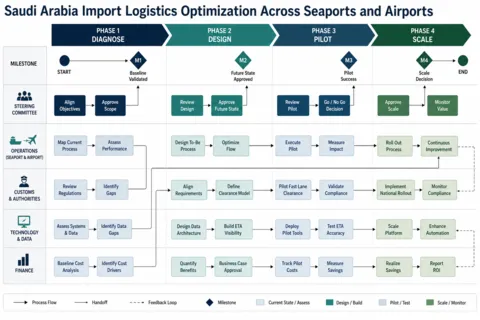 Optimizing Port and Airport Logistics to Reduce Delays and Costs in Saudi Arabia