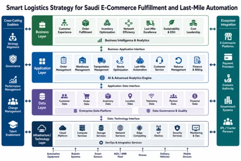 Smart E-Commerce Logistics and Digital Logistics Solutions for Saudi Online Retail