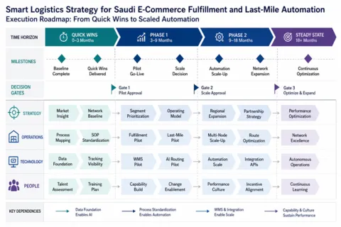Smart E-Commerce Logistics and Digital Logistics Solutions for Saudi Online Retail